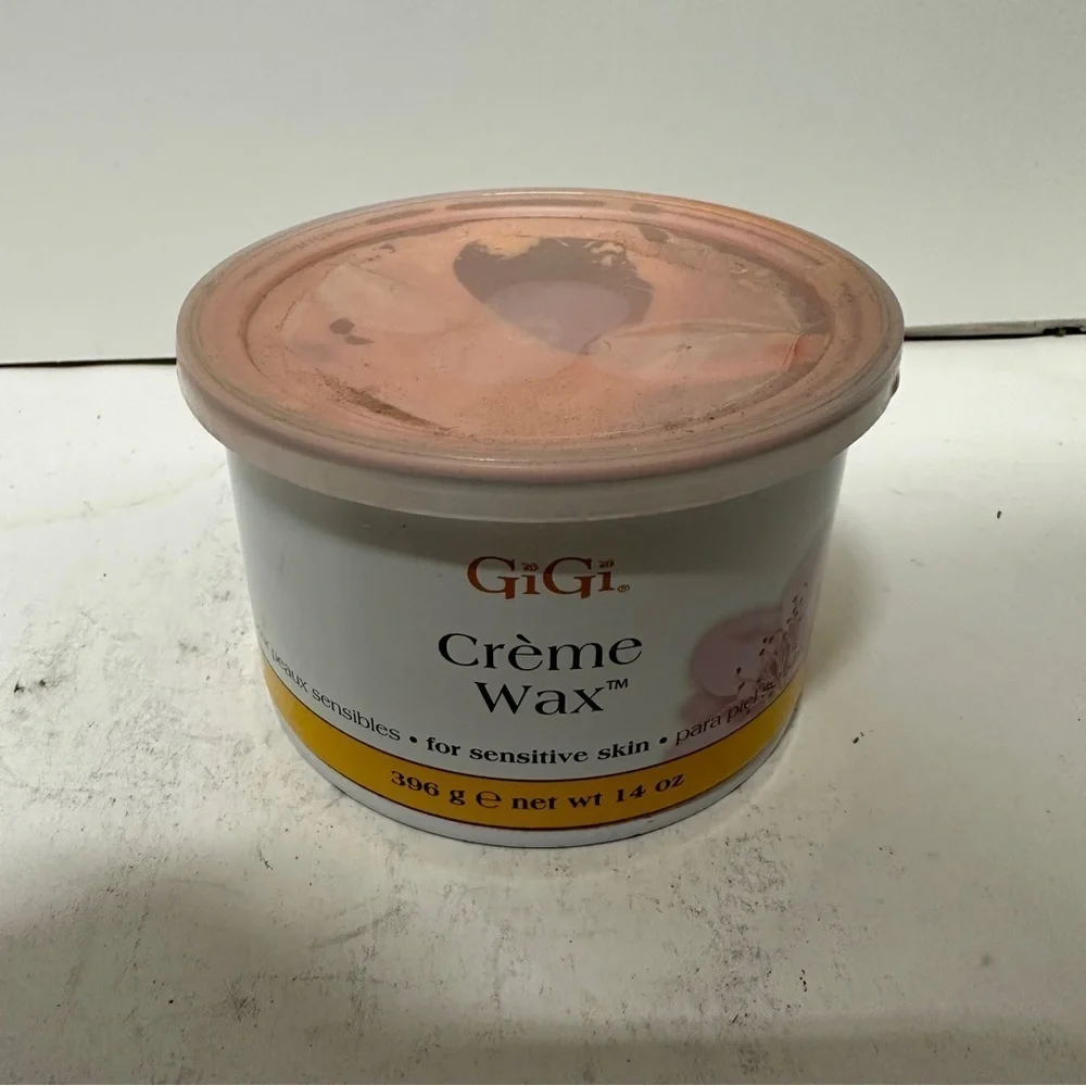 GiGi Creme Soft Wax for Sensitive Skin Hair Removal 14 OZ